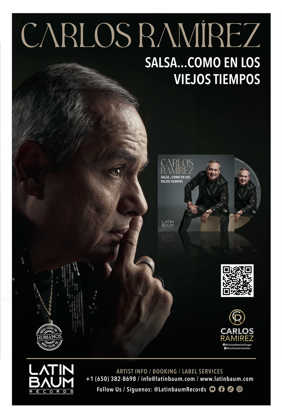 Poster Carlos Ramirez SALSA COMO EN LOS VIEJOS TIEMPOS